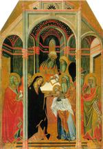 欧洲12-19世纪油画一_BARTOLO DI FREDI - The Presentation in the Temple
